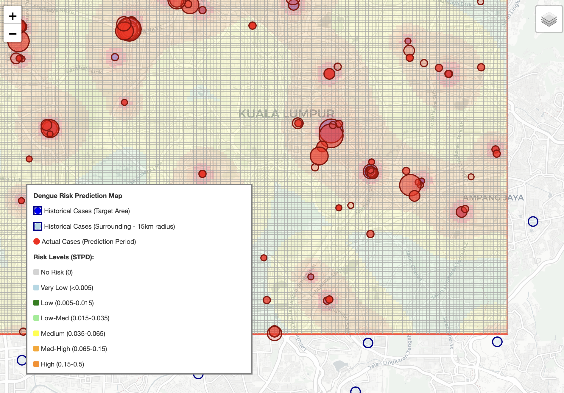 Sample Geographic Area for Model Validation